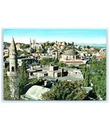 Vintage Medieval Architecture Mosques Knights Castle Rhodes Aerial View ... - $9.62 CAD