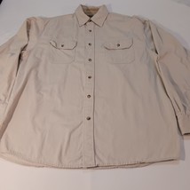 Men's Wrangler Hero Spread Collar Button Up Long Sleeve Men's Shirt Size Large image 2