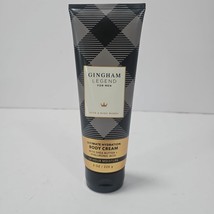 BATH AND BODY WORKS GINGHAM LEGEND BODY CREAM FOR MEN 8.0 FL OZ - $15.79