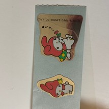 Vintage Sanrio 1976 1983 My Melody Mini Sticker Strip - £10.38 GBP
