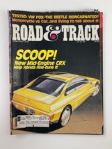 VTG Road &amp; Track Magazine February 1987 Vol 38 #6 The Mid-Engine CRX - £7.17 GBP