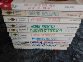 Harlequin Presents lot of 10 Assorted Authors Contemporary Romance Paperbacks - £9.36 GBP