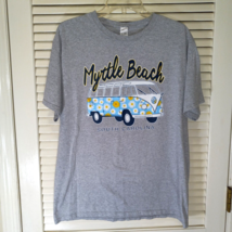 Volkswagon Bus T Shirt Size Large Myrtle Beach South Carolina Daisy Flow... - £11.95 GBP