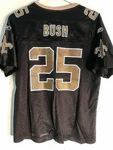 Reebok Women&#39;s NFL Jersey New Orleans Saints Reggie Bush Black sz XL - £8.70 GBP