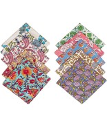 Vintage Floral Cotton Napkins Assorted Mixed Fabric Handkarchief Cotton ... - €16,88 EUR+