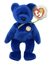 Ty Beanie Baby Clubby the Blue Bear 1998 Retired Excellent - £12.89 GBP