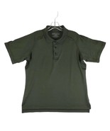5.11 TACTICAL Series Men&#39;s Large TDU Green Performance Short Sleeve Polo... - £19.02 GBP