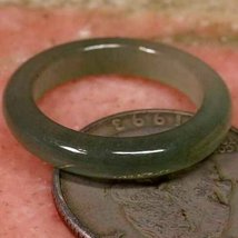 Certified Icy Green 100% Natural A JADE Jadeite Circle RING USA.7.25 戒指 ... - $24.35
