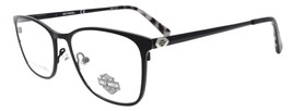 Harley Davidson HD0552 002 Women&#39;s Eyeglasses Frames 51-17-140 Matte Black - $49.40