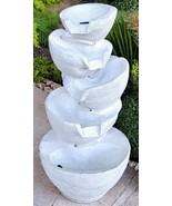 Buy Best Waterfall Decor Indoor Outdoor  3 tier Water Fountain Home Garden - $184.93