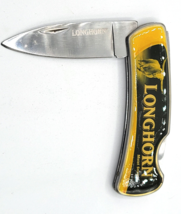 Longhorn Moist Snuff 3&quot; Folding Pocket Knife Promotional for Tobacco - £16.47 GBP