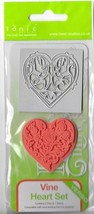 Tonic Studios. Vine Heart Stamp &amp; Die Set. Die Cutting Stramping Cardmaking - $9.38