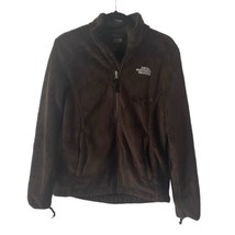 The North Face Osito Brown Fleece Full Zip Jacket Coat Size Medium - £18.99 GBP