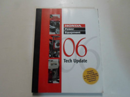 2006 Honda Power Equipment Technical Update Manual Minor Wear Factory Oem Deal - $19.84