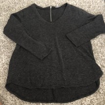 Charlotte Russe Womens Long Sleeves Back Quarter Zip Pullover Sweater Sz L - £7.56 GBP