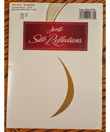 Hanes Silk Reflections Pantyhose Pearl size AB Silky Sheer Control Top H... - £11.64 GBP