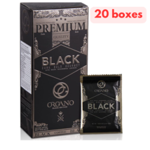 20 Boxes = (1 Box of 30 Sachets) OrganoGold OG Gourmet Black Coffee Express UPS - £435.69 GBP