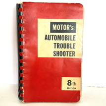 60s 1967 Motors Automobile Trouble Shooter 8th Edition Vtg Red Car Repai... - $14.95