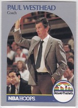 M) 1990-91 NBA Hoops Basketball Trading Card - Paul Westhead #422 - £1.57 GBP