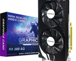 Radeon 8Gb Graphics Card, 256Bit 2048Sp Gddr5 Amd Video Card For Pc Gami... - $162.99