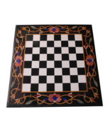 Schach Design Intarsien Arbeit Spiel Spieltisch für Casino Dekor Marmor ... - $10,132.56 MXN+
