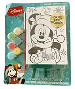 Disney Mickey Mouse Paint a Canvas Activity - Plastic Easel Included - £10.10 GBP