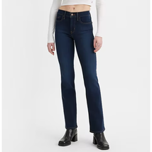 Levi&#39;s 315 Shaping Bootcut Jeans | Womens 30 Tall 34&quot; inseam, Dark Wash - £36.77 GBP