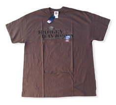 Harley Davidson Chester’s Mesa, Arizona Brown T-Shirt 2XL - $33.36
