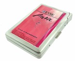100&#39;s Pink Aura Cigarette Case with lighter ID Holder Wallet Strawberry - $21.73