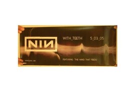 Nin poster new inch nails with teeth The main que nourrit 5_03_ 05-
show... - $134.46
