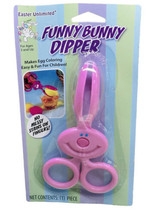Easter Whiskers Bunny Dipper Easily Dye Eggs W/Less Mess 3+ Pink - £13.56 GBP