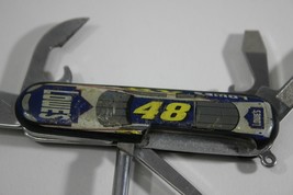 Swiss Army Knife Wenger #48 Nascar Lowe&#39;s Jimmie Johnson Multi-Tool Collectible - £97.59 GBP
