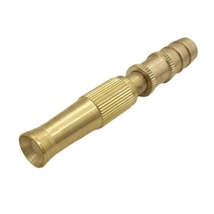 High Pressure Adjustable Brass Hose Nozzle - $12.00