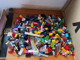 Large Lot #4 of Lego Building Blocks Bricks w Specialty Pieces Flame A F... - $11.29