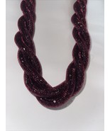 Christian Siriano THREE ROPE TWIST Statement Necklace NEW - $39.65