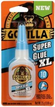 Gorilla Clear Super Glue XL, 25 Gram Bottle, Pack of 1 Assembled Product Weight  - £18.19 GBP