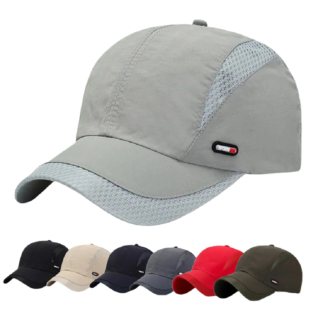 2022 Summer New Mens Outdoor Sport Sunscreen Baseball Hat Running Visor - £6.35 GBP