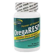 North American Herb &amp; Spice OregaRESP, 30 Vegetarian Capsules - £20.39 GBP