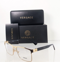 Brand New Authentic Versace Eyeglasses MOD. 1285 56mm Gold 1002 Frame - $197.99
