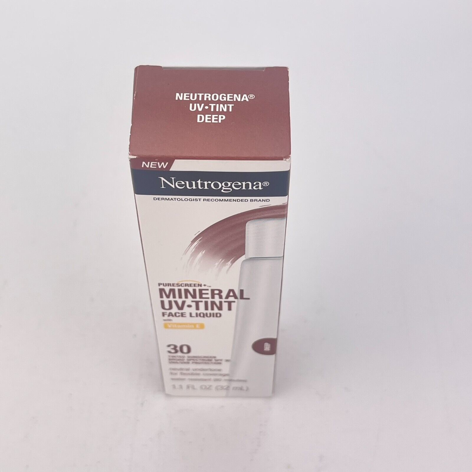 Primary image for Neutrogena Purescreen Mineral UV Tint Face Liquid Sunscreen Deep BB9/24 Lot of 2