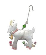 Backyard BillyGoat Metal Christmas Tree Ornament 3.25 Inch Fair Trade Mu... - $28.98