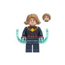 HYGIFT Marvel Captain Marvel (MCU) XH1127 Custome Lego Minifigure - £3.93 GBP