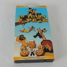 70 Years of Popeye VHS 2000 Collectors Edition 12 Classic Cartoons Olive... - £4.65 GBP