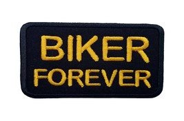 Funny New MC Motorcycle Biker Embroidered/Applique  Iron On Patch 3.7&quot; x... - £4.62 GBP