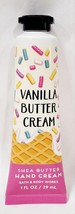Bath Body Works VANILLA BUTTER CREAM Shea Butter Hand Cream Moist 1 oz/2... - $14.99