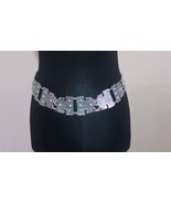 Armenian Turquoise Armor Chain Link Belt, Ethnic Belt, Belly Dancer Belt - £64.28 GBP