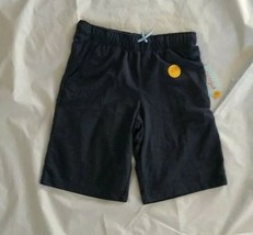 Cat &amp; Jack™ Boy&#39;s Drawstring Knit Pull-On Navy Blue Shorts With Pockets XXL(18) - £31.40 GBP