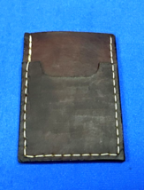 Handmade Double-Sided Minimalist Leather Wallet - £19.43 GBP