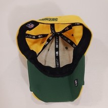 New Era NFL Green Bay Packers Men's Back Fitted Yellow Baseball Cap Hat Sz L/XL image 8