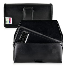 Turtleback Galaxy Note 8 Leather Black Holster for Otterbox Commuter Black Clip - £29.77 GBP